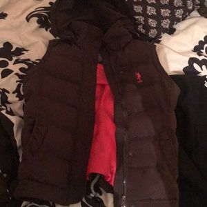 Polo vest!! Which I love ❤️ doesn’t fit 😢anymore